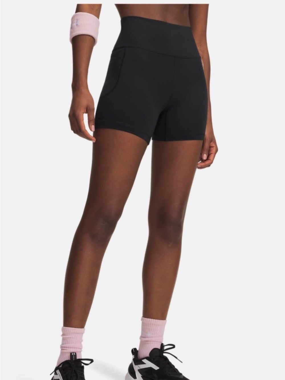 Under Armour Women's Black Meridian Middy Bike Shorts - NWOT